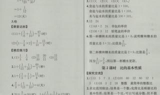 数学课时训练答案